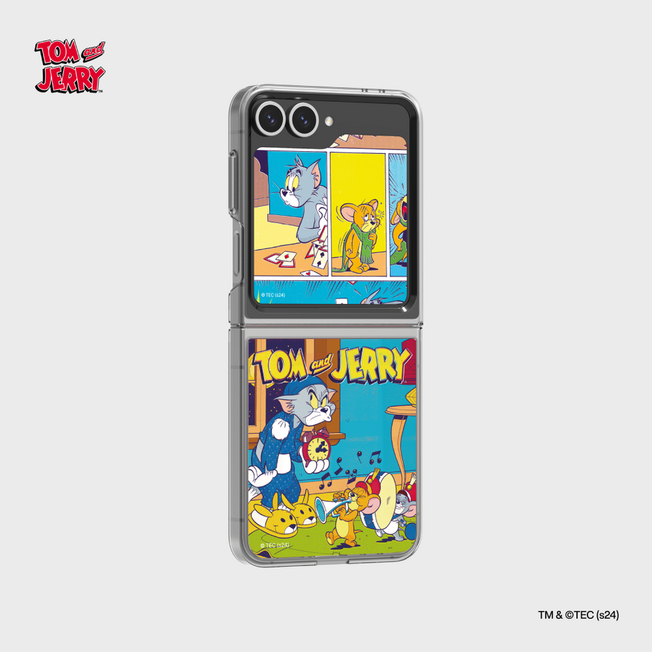 ◆SLBS◆ Tom and Jerry My Jerry Slim Impression Case for Gal Tom and Jerry My Jerry Slim Impression Case for Galaxy Z