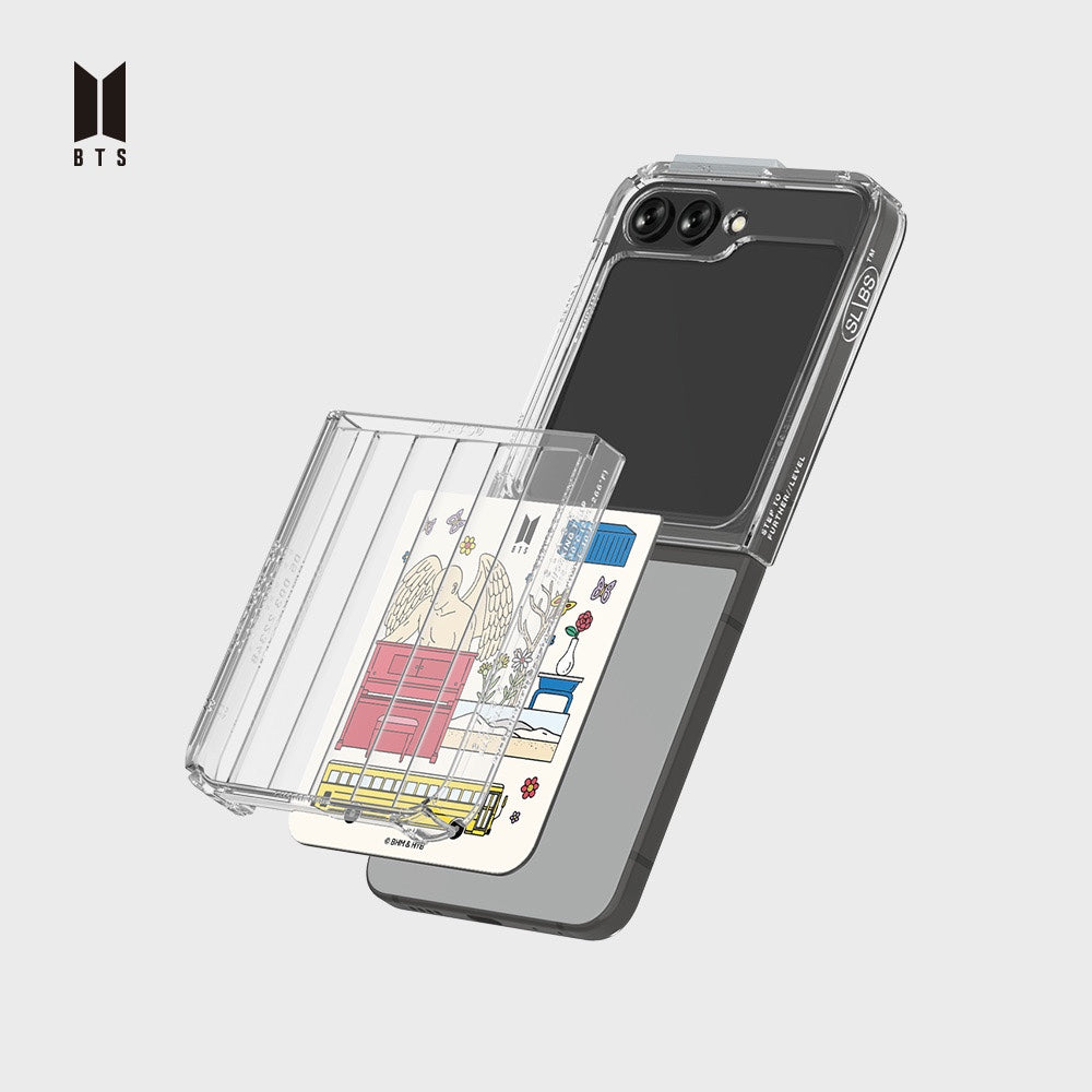 BTS Music Theme Flipsuit card Case Set Yet To Come For Galaxy Z Flip5