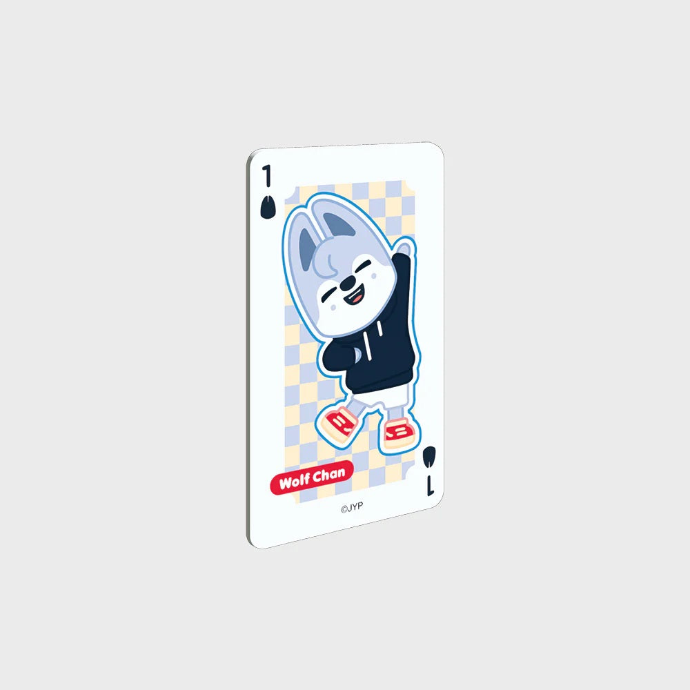 SKZOO NFC Theme Card Wolf Chan